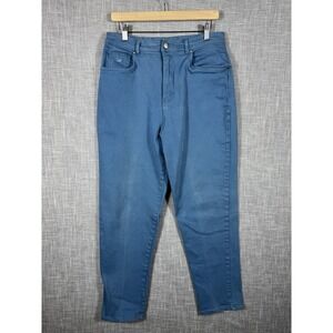 Gloria Vanderbilt Stretch Extensible Midrise‎ Taper Teal Jeans Womens Medium